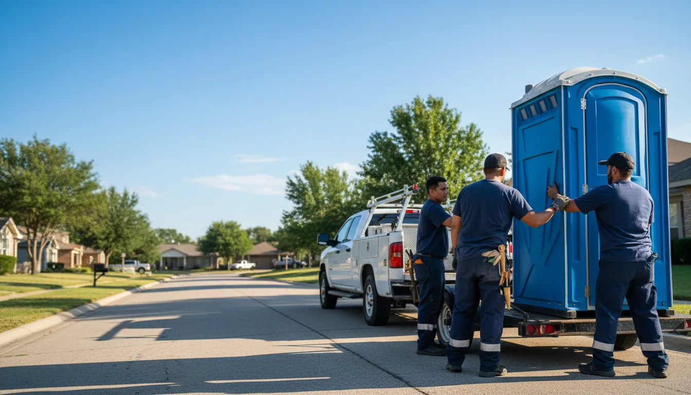 Portable Toilet Rental in Rio, IL near me